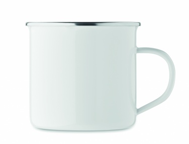 Logo trade advertising products image of: Enamel sublimation mug 500ml