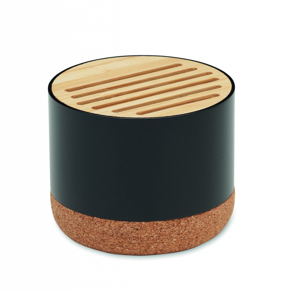 Logotrade promotional merchandise picture of: Cork and aluminium speaker