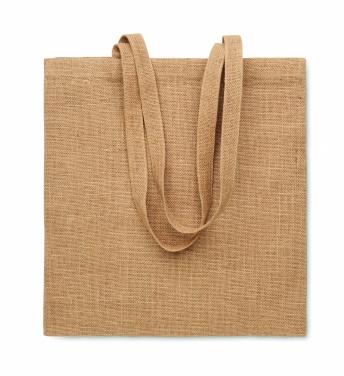 Logotrade promotional item picture of: Jute long handled shopping bag