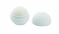 Lip balm in golf ball shape, White