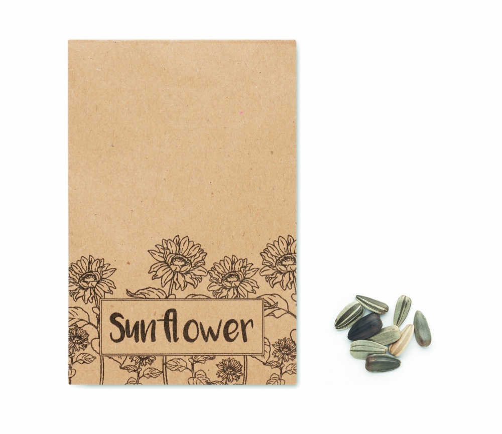 Logo trade promotional giveaways picture of: Sunflower seeds in envelope