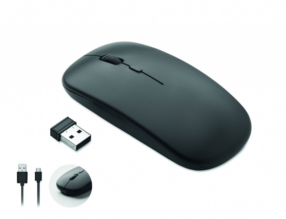 Logotrade promotional products photo of: Rechargeable wireless mouse