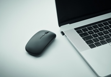 Logo trade promotional merchandise picture of: Rechargeable wireless mouse