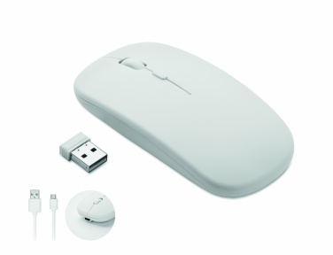 Logo trade promotional products picture of: Rechargeable wireless mouse