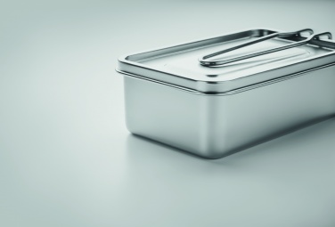 Logo trade corporate gift photo of: Stainless steel lunch box