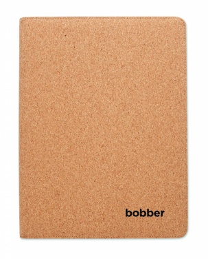 Logo trade promotional items picture of: A4 cork conference folder