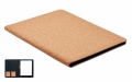 A4 cork conference folder, Beige