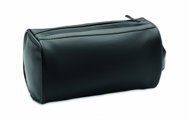 Logo trade promotional merchandise image of: Soft PU cosmetic bag and zipper