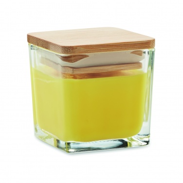 Logotrade promotional merchandise image of: Squared fragranced candle 50gr