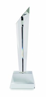 Logo trade promotional giveaways picture of: Crystal award in a gift box