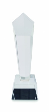 Logo trade promotional merchandise photo of: Crystal award in a gift box