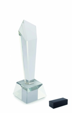 Logo trade business gift photo of: Crystal award in a gift box