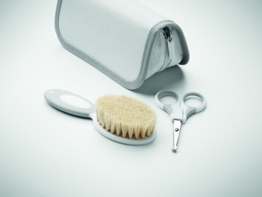 Logo trade business gift photo of: 6 piece baby grooming set