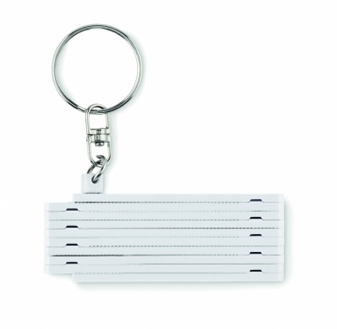 Logotrade promotional item image of: Carpenters ruler key ring 50cm Kotka