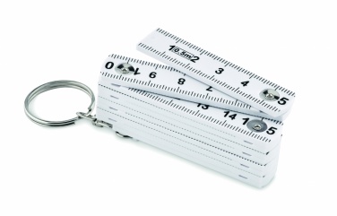 Logo trade promotional item photo of: Carpenters ruler key ring 50cm Kotka