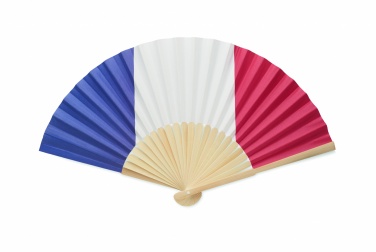 Logo trade advertising product photo of: Manual fan flag design