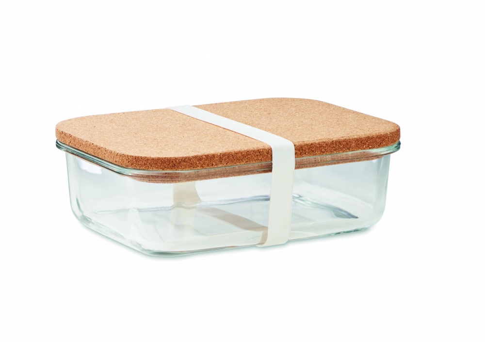 Logotrade promotional giveaways photo of: Glass lunch box with cork lid