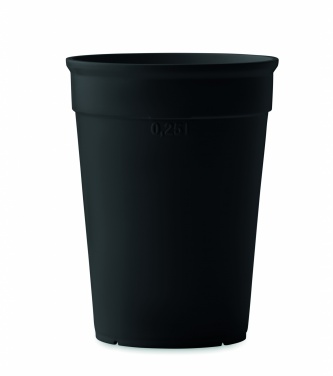 Logotrade promotional gift image of: Recycled PP cup capacity 250 ml