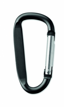 Logo trade business gifts image of: Carabiner clip in aluminium.