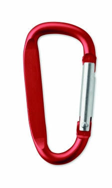 Logotrade promotional item image of: Carabiner clip in aluminium.