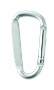 Logo trade promotional giveaway photo of: Carabiner clip in aluminium.