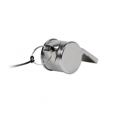 Logo trade promotional gifts picture of: Metal whistle