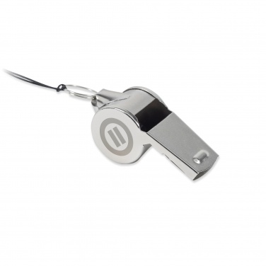 Logotrade promotional merchandise picture of: Metal whistle