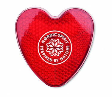 Logo trade corporate gifts picture of: Heart shaped reflector light