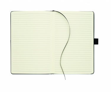 Logo trade promotional items picture of: A5 notebook PU front pocket