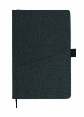 Logo trade promotional items image of: A5 notebook PU front pocket