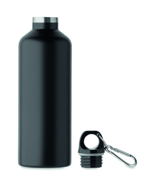 Logo trade advertising products image of: Double wall bottle 500 ml