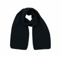 Scarf in RPET polyester, Black