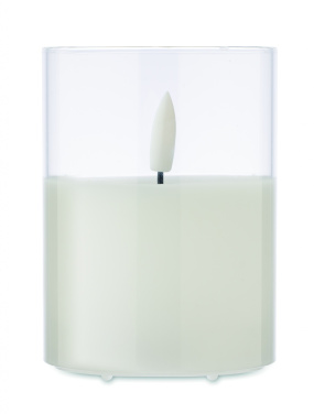 Logotrade promotional gift picture of: LED wax candle in glass holder