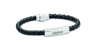 Logotrade corporate gift image of: Braided faux leather bracelet