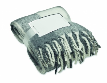 Logotrade promotional merchandise picture of: Chequered mohair blanket