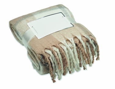 Logotrade promotional giveaways photo of: Chequered mohair blanket