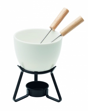 Logotrade promotional merchandise photo of: Ceramic fondue set 240 ml