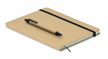 Logotrade business gift image of: A5 notebook in recycled carton