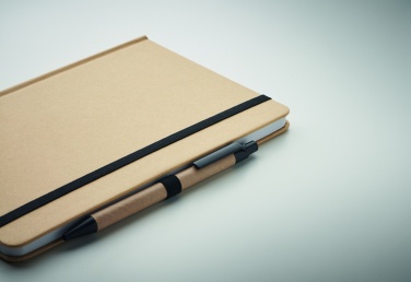 Logotrade promotional item picture of: Caratil A5 notebook in recycled carton