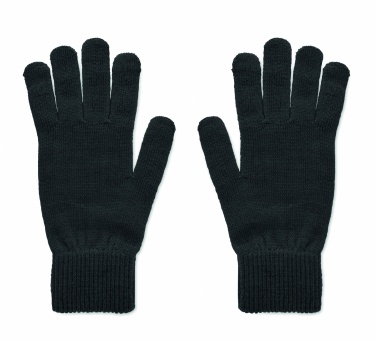 Logotrade advertising product image of: Knitted gloves in RPET