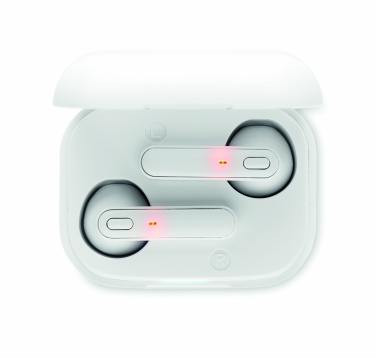 Logotrade promotional item image of: TWS earbuds with charging base