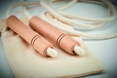 Logo trade business gift photo of: Cotton skipping rope