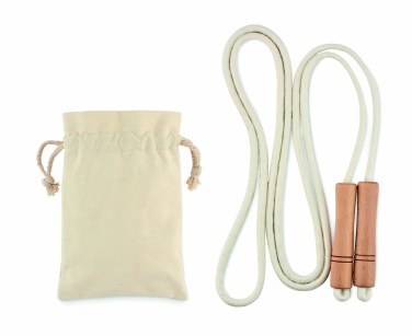 Logo trade promotional merchandise image of: Cotton skipping rope