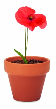 Logotrade corporate gifts photo of: Terracotta pot 'poppy'