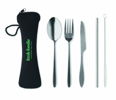 Logo trade promotional products picture of: Cutlery set stainless steel