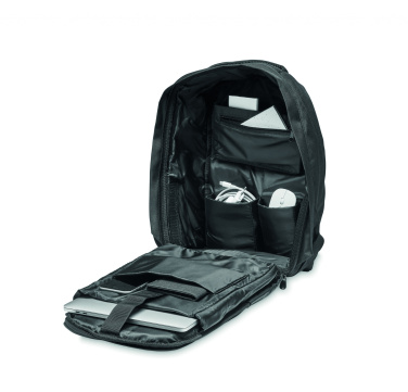 Logo trade promotional merchandise photo of: 600D RPET backpack