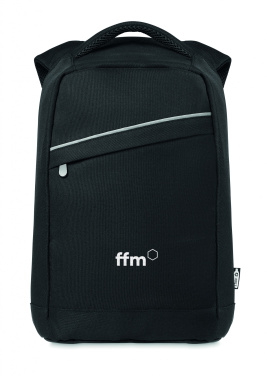 Logo trade promotional merchandise photo of: 600D RPET backpack