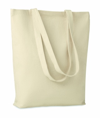 Logo trade promotional products picture of: Canvas shopping bag 270 gr/m²