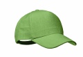 Hemp baseball cap 370 gr/m², Green