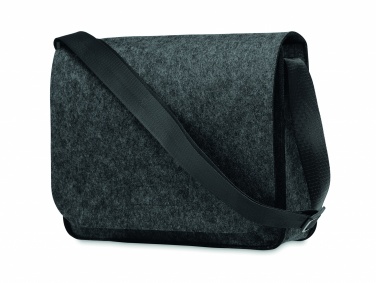 Logotrade promotional giveaway image of: RPET felt laptop bag